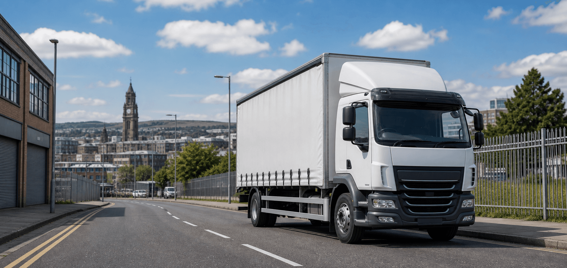Self-drive truck available for heavier transport in Rochdale